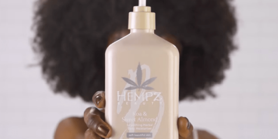 Hempz 17oz Body Moisturizer Only $10.99 Shipped on Amazon
